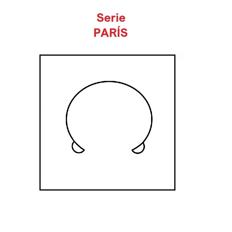 Estuche París pulsera armis 90x80x44 mm.